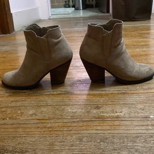 Suede Booties